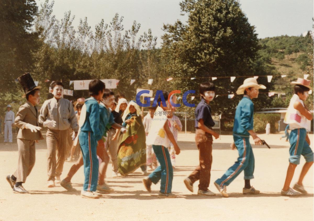 1984년경 서후국민학교 운동회 작은그림