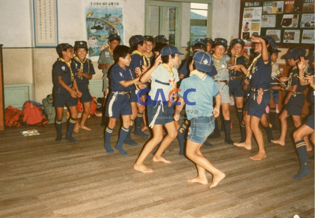 1983~84년경 서후국민학교 보이스카웃단 작은그림